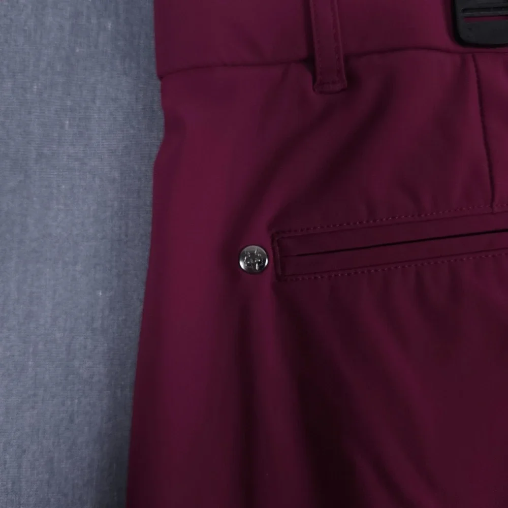 Greyson Montauk Trousers Men 36x32 (Fits 36x25) Purple Stretch Performance Chino